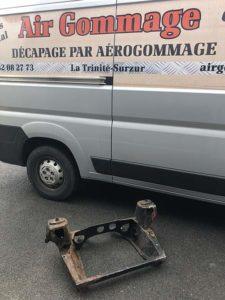 Photos décapage sur métal, Morbihan - Vannes - Theix - Ambon - Muzillac